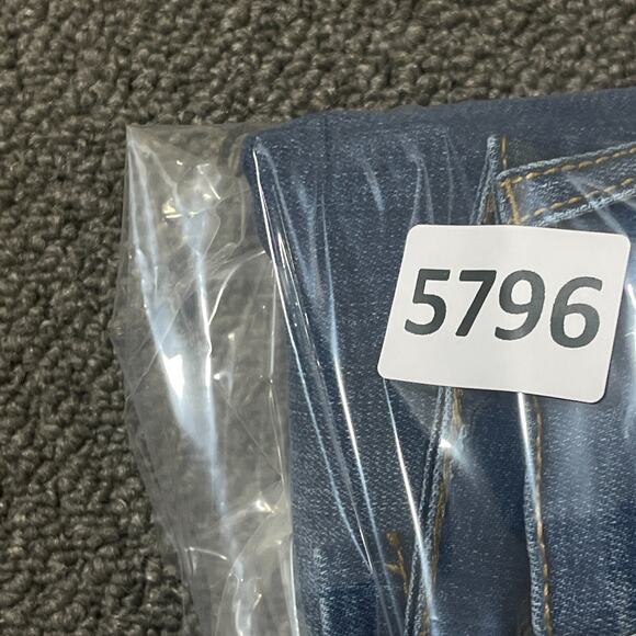 GINGTTO Mens Jeans Size 32x28 Skinny Fit Stretch Pants 32 28 Blue Denim - Picture 13 of 13